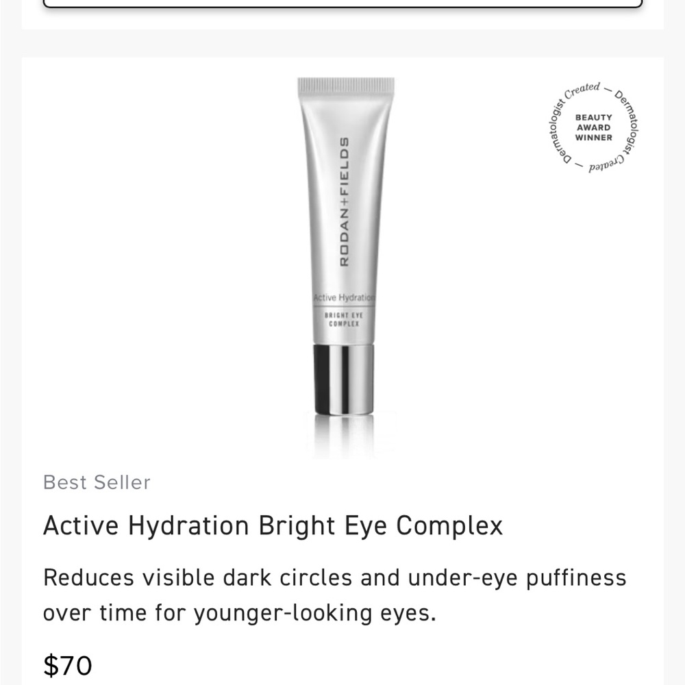 Rodan + Fields Active Hydration Eye Cream